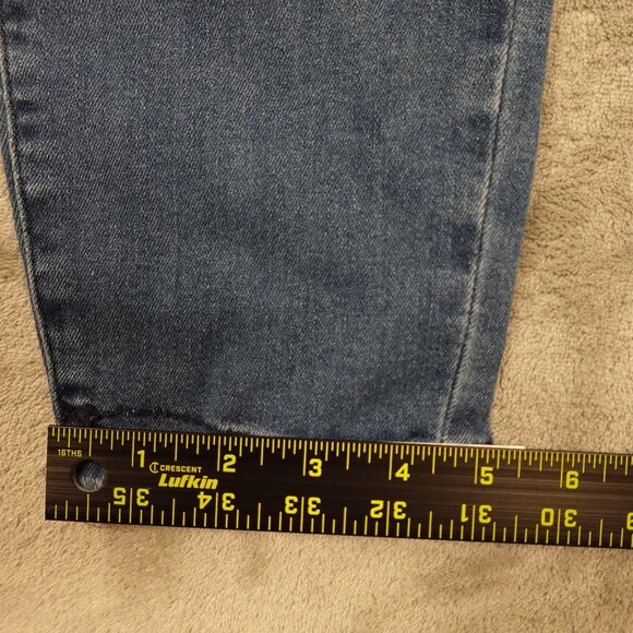 Good American jeans good waist women's 12/31 tall blue stretchy - Picture 8 of 12